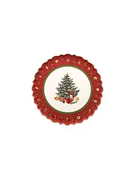 VILLEROY & BOCH | Toy's Delight Kuchenplatte rund 33cm | Rojo oscuro