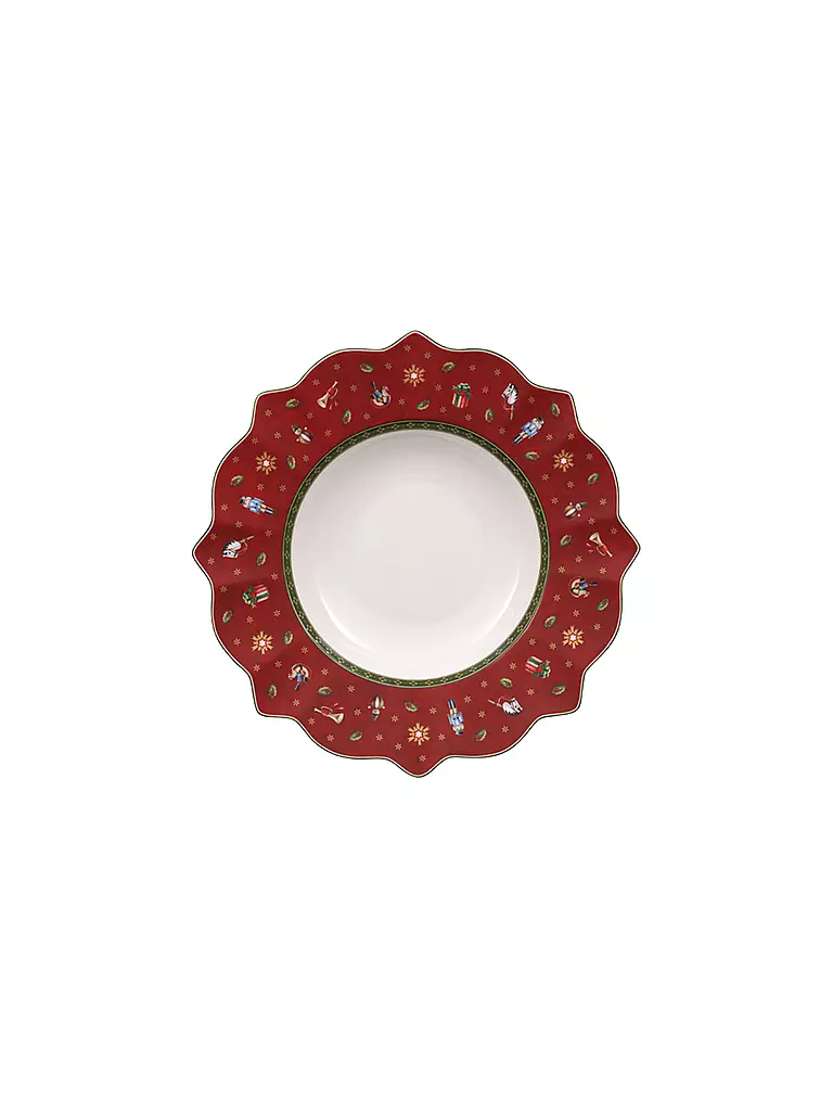 VILLEROY & BOCH | Toy's Delight Plato hondo 26cm | Rojo oscuro