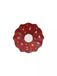 VILLEROY & BOCH | Toy's Delight Plato para Moca/Espresso | Rojo oscuro