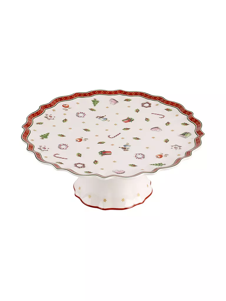 VILLEROY & BOCH | Toy's Delight Plato para tarta con pie pequeño 21cm | Multicolor