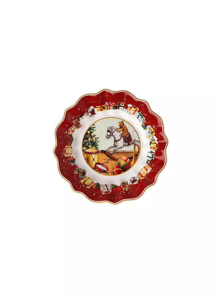 VILLEROY & BOCH | Toy's Fantasy Cuenco sobre pie pequeño, Regalos 14,5x14,5x7,5cm | Multicolor