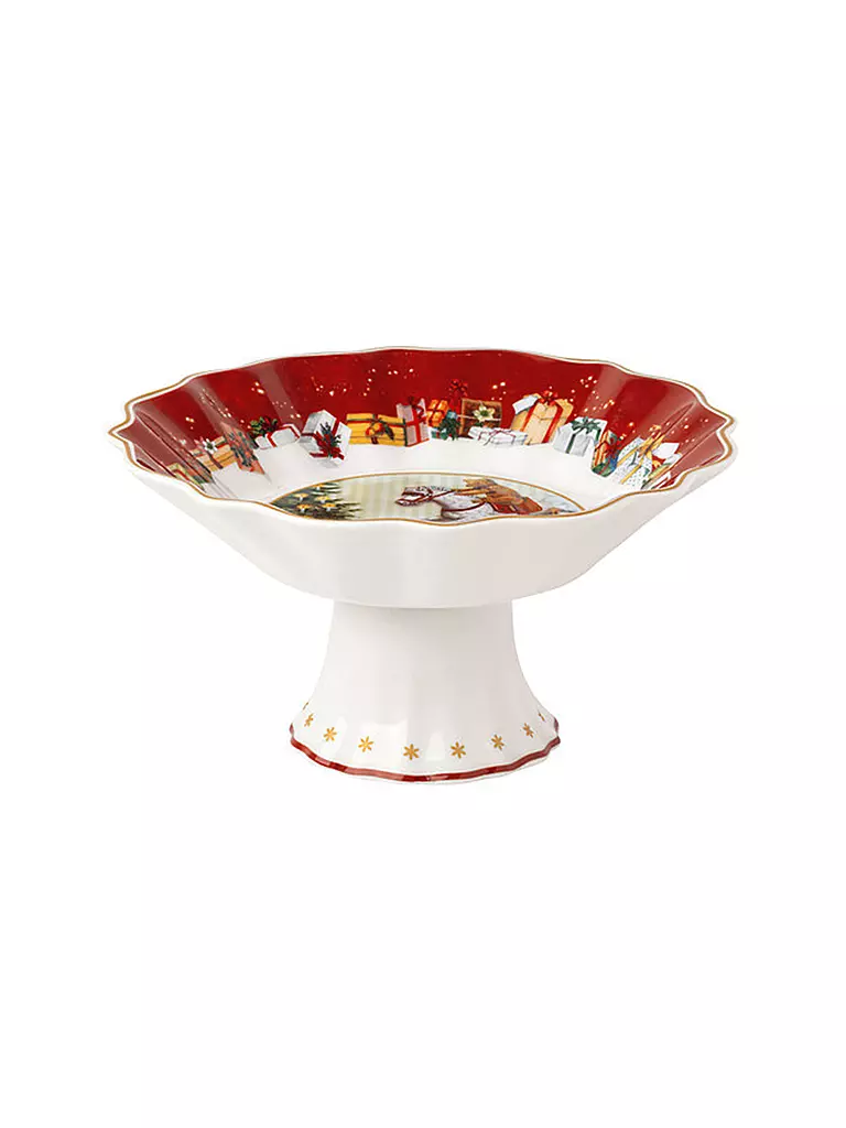 VILLEROY & BOCH | Toy's Fantasy Cuenco sobre pie pequeño, Regalos 14,5x14,5x7,5cm | Multicolor