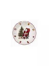 VILLEROY & BOCH | Toy's Fantasy Schale mit Santa Relief, 24x25x4,6cm | Multicolor