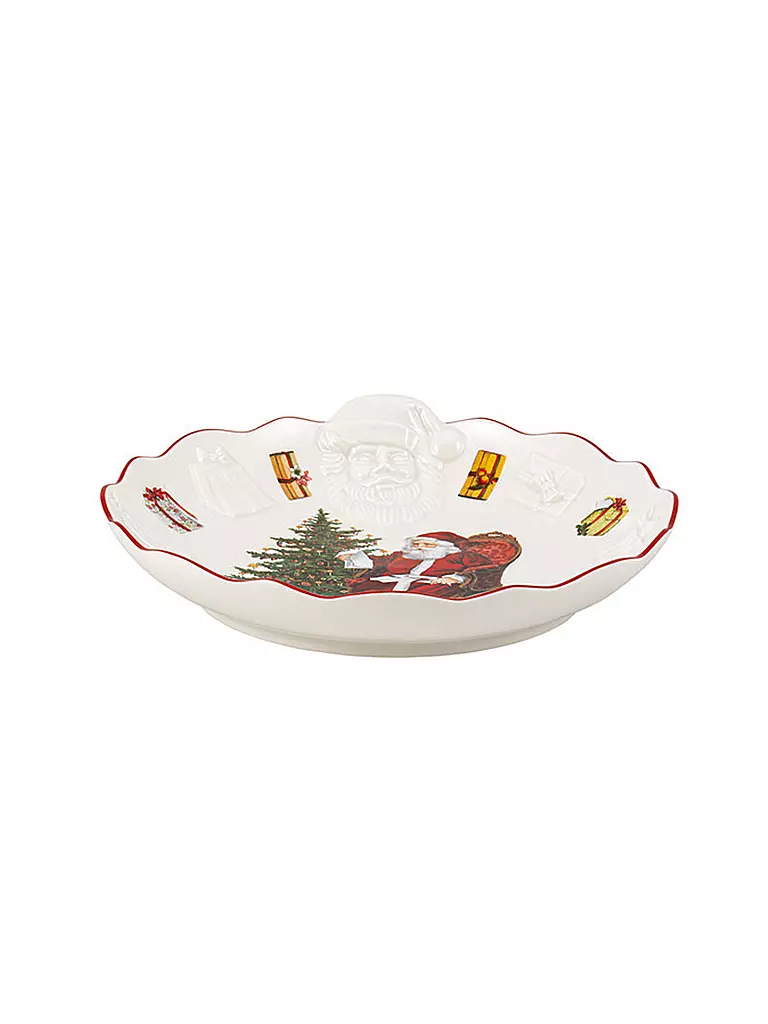 VILLEROY & BOCH | Toy's Fantasy Schale mit Santa Relief, 24x25x4,6cm | Multicolor