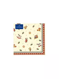 VILLEROY & BOCH | Winter Specials Toys Servilleta con motivos dispersos, 25 x 25 cm, 20 unidades | Multicolor