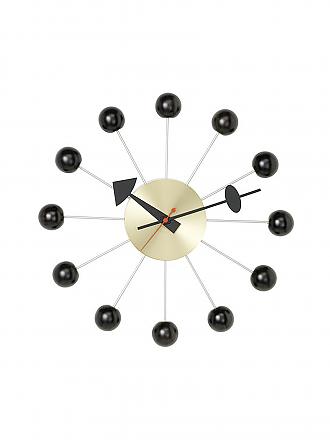 VITRA | Reloj de pared "Ball Clock" 33cm (Latón/Negro)