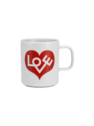 VITRA | Taza con asa - Taza de café Love Heart Rojo
