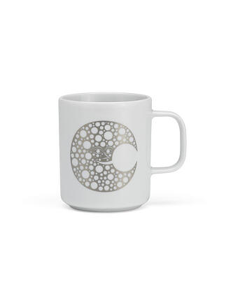 VITRA | Taza con asa - Taza de café Moon Plata