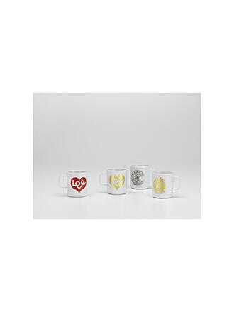 VITRA | Taza con asa - Taza de café Moon Plata