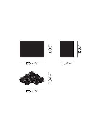VITRA | Vase Nuage Small Cerámica Hiedra