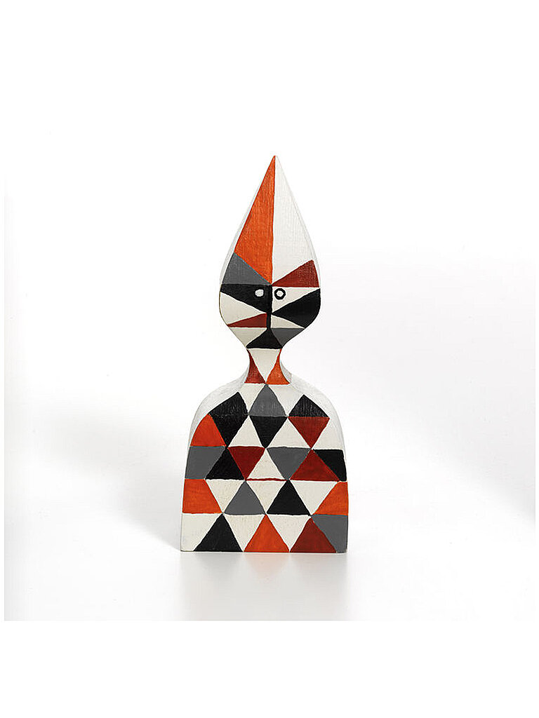 Vitra Muñeca de madera decorativa de 18,1 cm n.º 12 multicolor