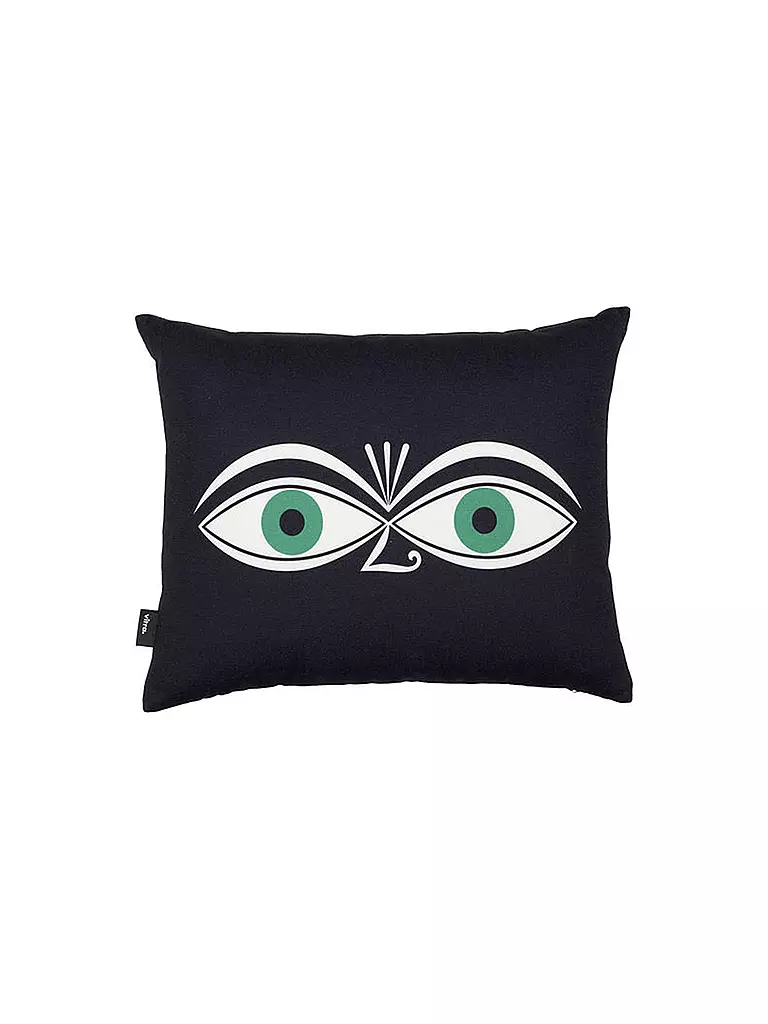 VITRA | Cojín "Graphic Print Eyes" 30x40cm | Negro