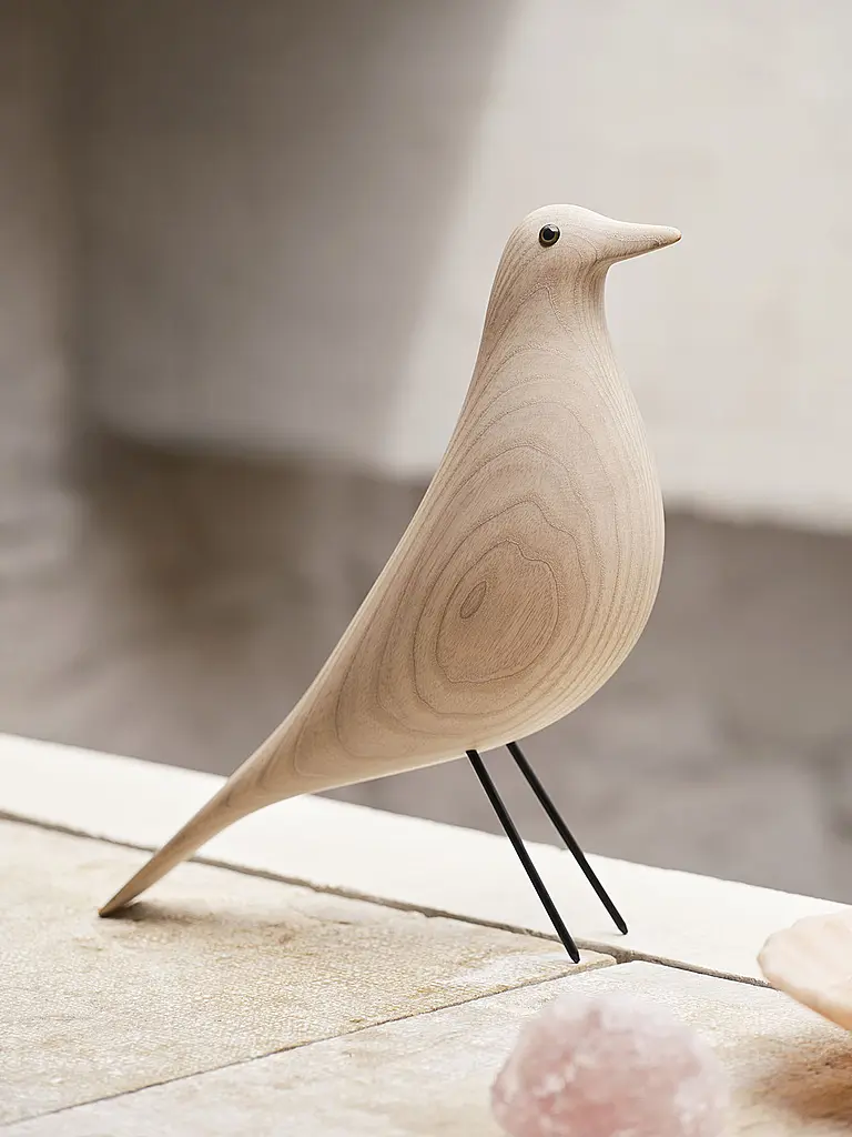 VITRA | Figura decorativa - Eames House Bird Esche Cotton White | Crema