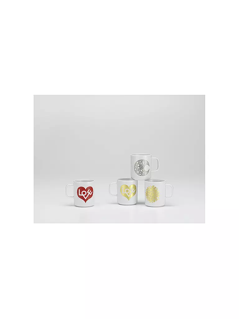 VITRA | Henkelbecher - Tasse Coffee Mug  Love Heart Rot | Rojo