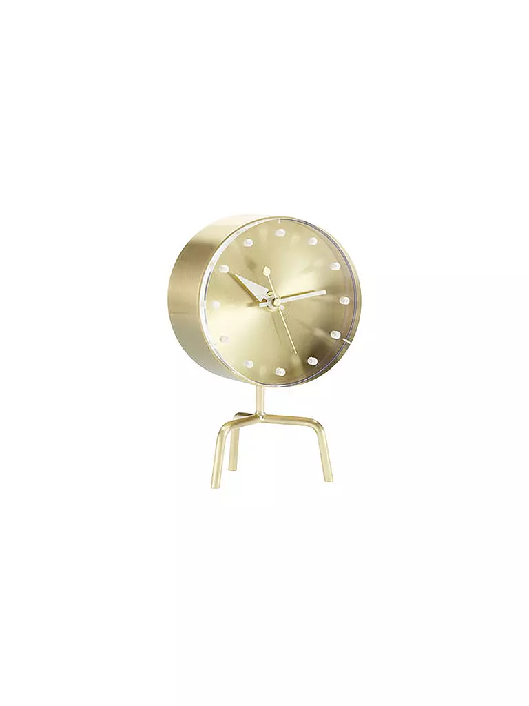 VITRA | Reloj "Tripod Clock" (Latón) | Oro