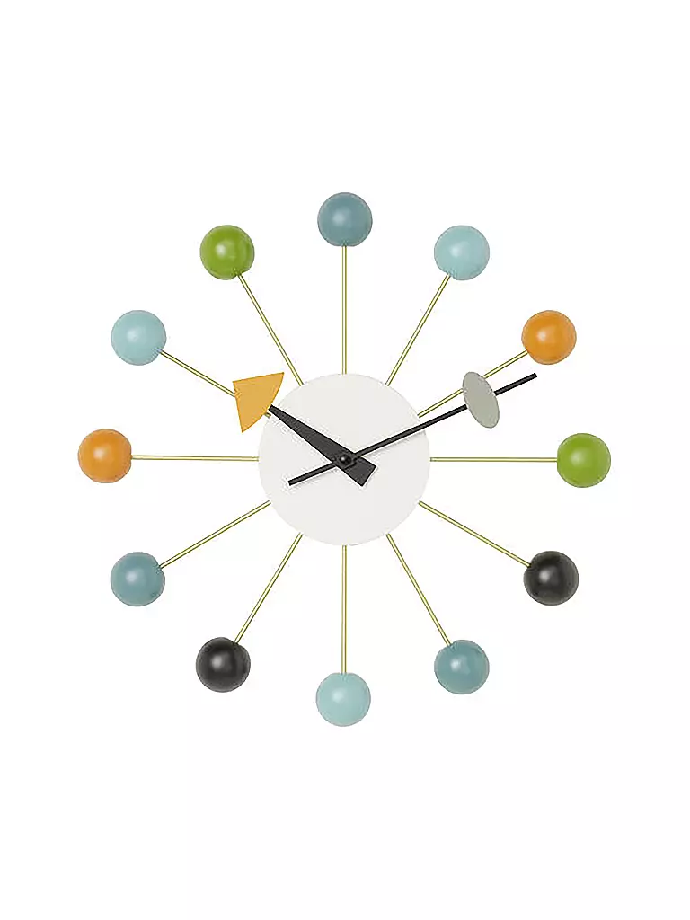 VITRA | Reloj de pared "Ball Clock" 33cm | Multicolor