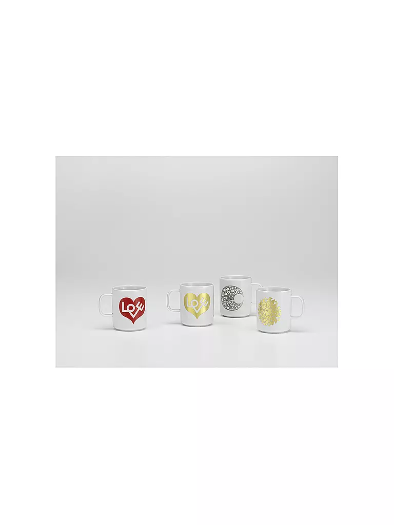 VITRA | Taza con asa - Taza de café Moon Plata | Plata