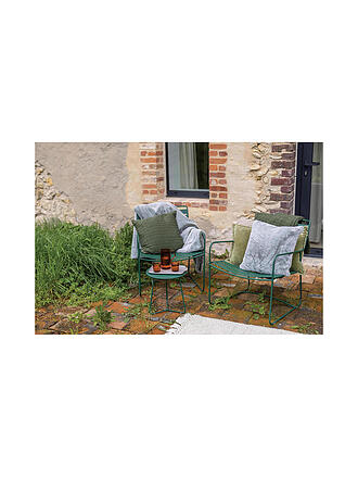 VIVARAISE | Manta - Plaid 130x200cm Oliva