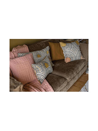 VIVARAISE | Manta para el hogar - Plaid 130x200cm Argile