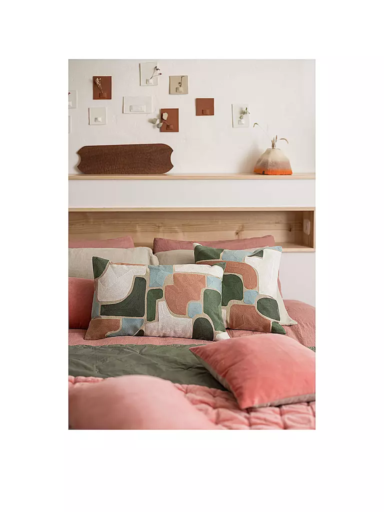 VIVARAISE | Funda de cojín 45x45cm KAIRI Multico | Multicolor
