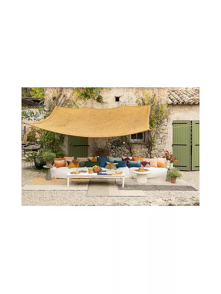 VIVARAISE | Funda de cojín 45x45cm ZEFF Shade Indigo | Azul