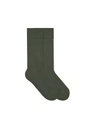 VON JUNGFELD | Socken spiekeroog / gelb | Verde oscuro