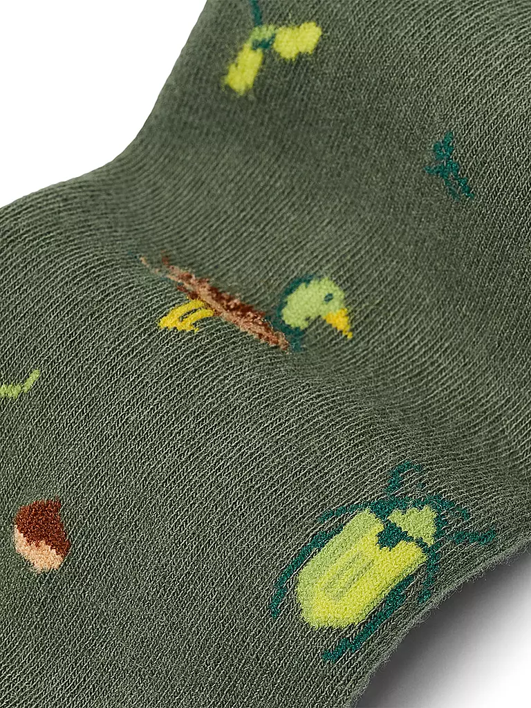 VON JUNGFELD | Socken Pond | Verde oscuro