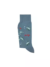 VON JUNGFELD | Socken WILDSCHWEIN orange | Azul