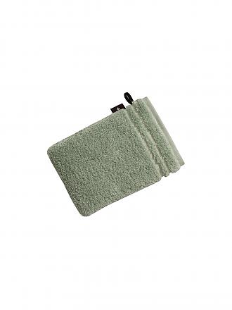 VOSSEN | Guante de baño VIENNA STYLE SUPERSOFT 16x22cm Verde Suave