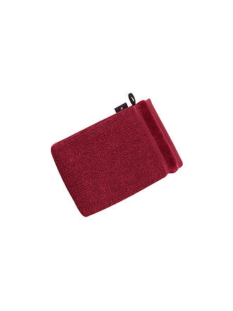 VOSSEN | Guante de baño PURE 16x22cm Red Rock
