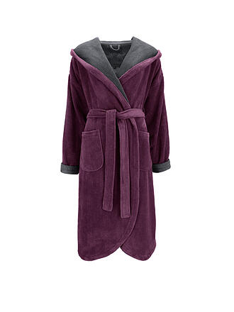 VOSSEN | Albornoz de mujer CARMEN Saúco/Grafito