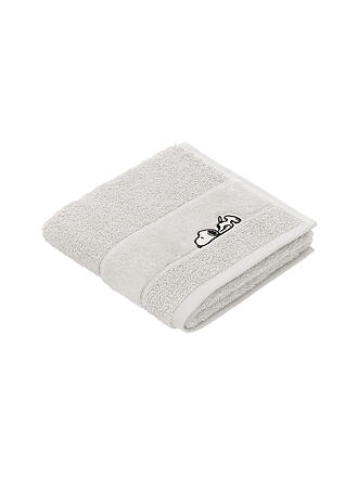 VOSSEN | Toalla de tocador 2 unidades 30x50cm SLEEPY SNOOPY Gris Perla