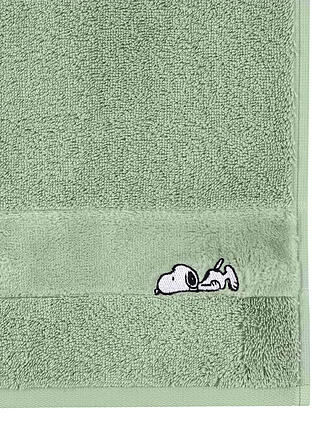 VOSSEN | Toalla 50x100cm SLEEPY SNOOPY Eucalyptus
