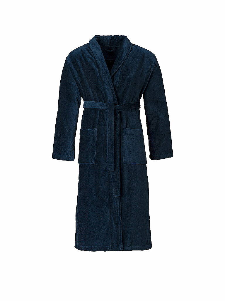 Albornoz unisex FEELING-L Winternight azul oscuro L