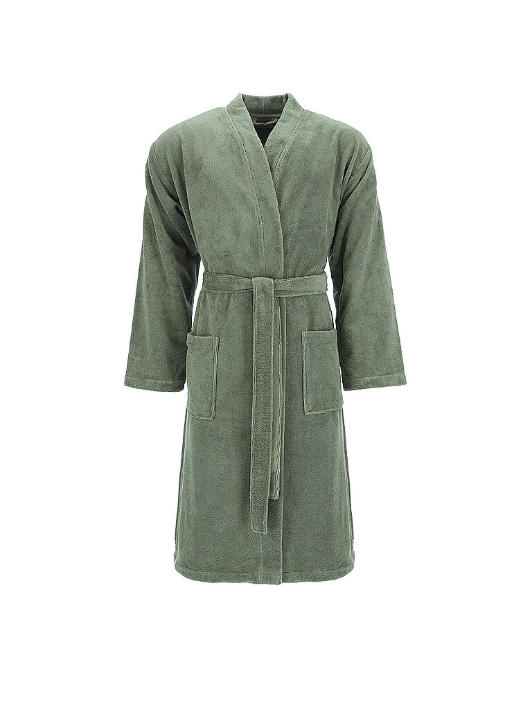 Albornoz para hombre COSMO Detox Green verde oscuro XL