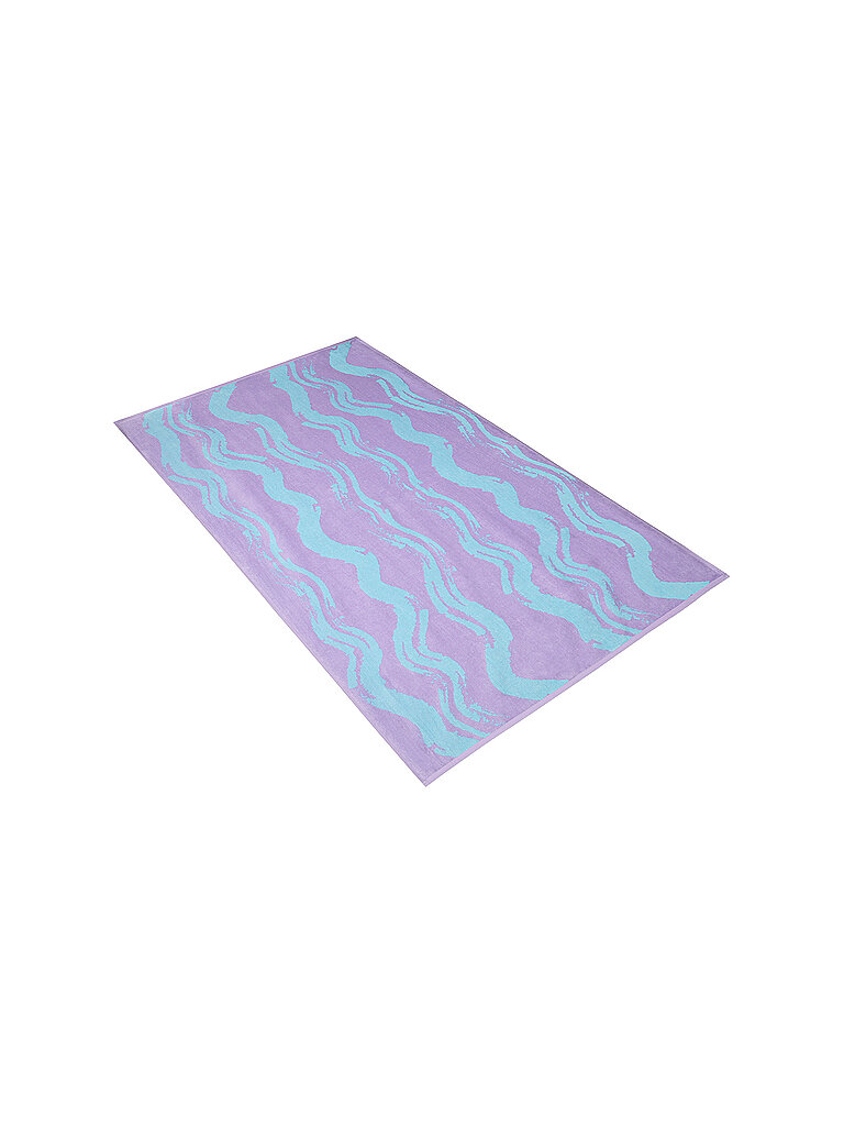 Toalla de playa de velour 100x180cm COAST LINSE Lavender rosa