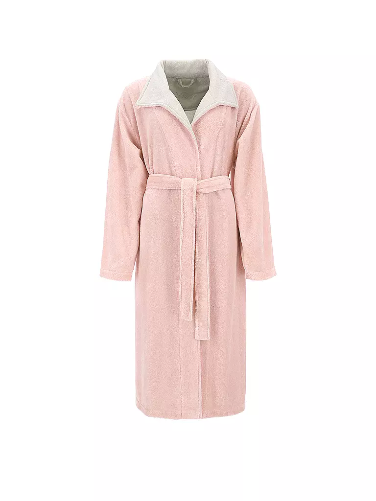 VOSSEN | Albornoz de mujer ANDORRA Pearl Skin/Ivory | Rosa