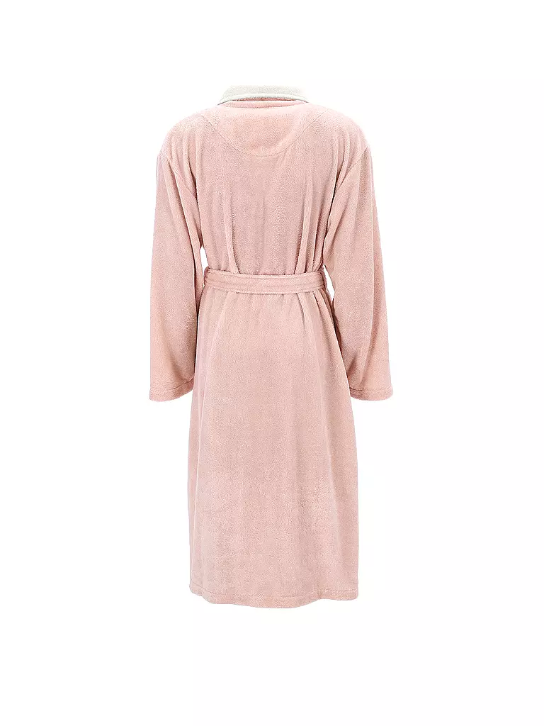 VOSSEN | Albornoz de mujer ANDORRA Pearl Skin/Ivory | Rosa