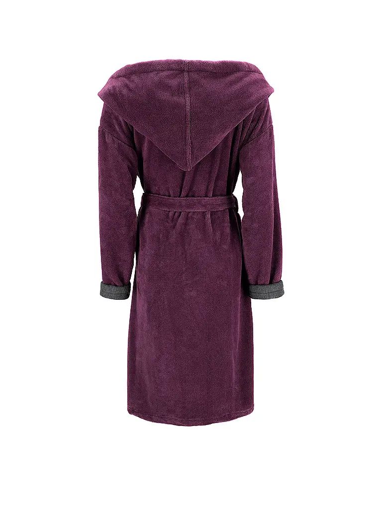 VOSSEN | Albornoz de mujer CARMEN Saúco/Grafito | Baya