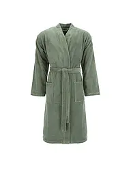 VOSSEN | Albornoz para hombre COSMO Detox Green | Verde oscuro