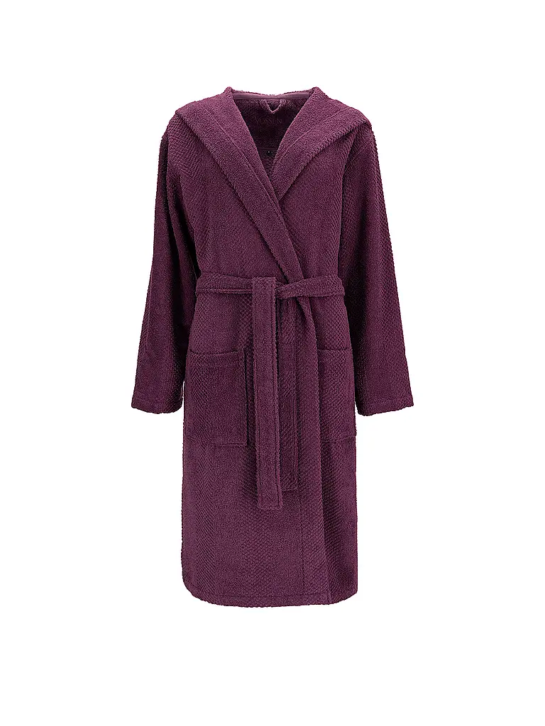 VOSSEN | Albornoz unisex SAMU Elderberry | Baya