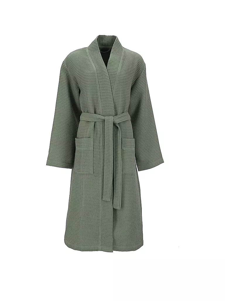 VOSSEN | Albornoz unisex SIAM Detox Green | Verde oscuro