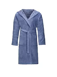 VOSSEN | Albornoz unisex TEXAS Franela | Azul