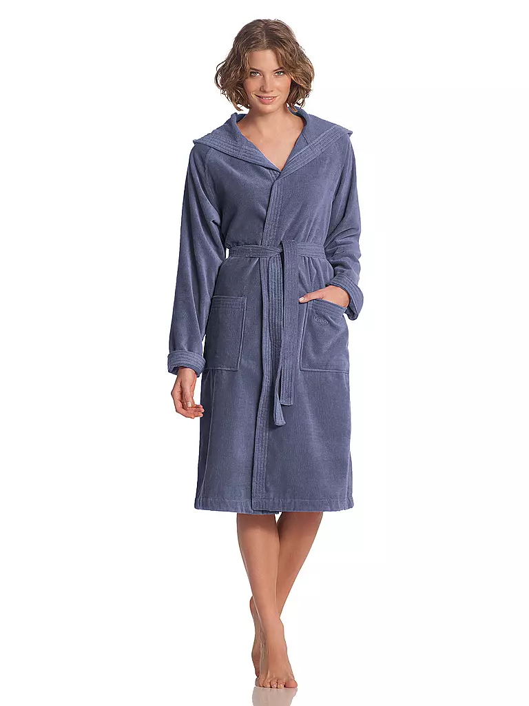 VOSSEN | Albornoz unisex TEXAS Atlantic | Azul