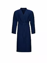 VOSSEN | Albornoz unisex WELLINGTON-L Winternight | Azul oscuro