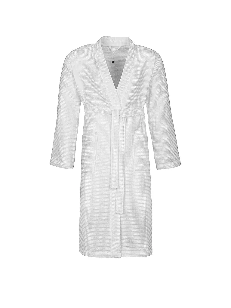 VOSSEN | Albornoz unisex WELLINGTON-L | Blanco