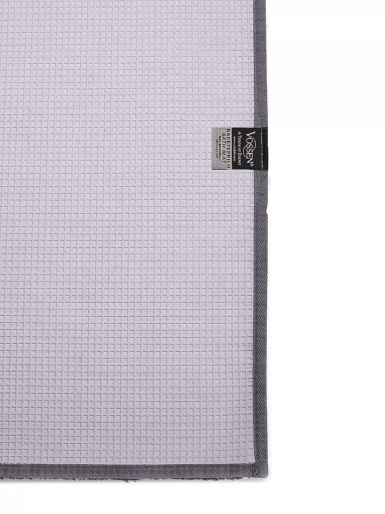 VOSSEN | Alfombra de baño EXCLUSIVE 55x65cm Franela | Gris