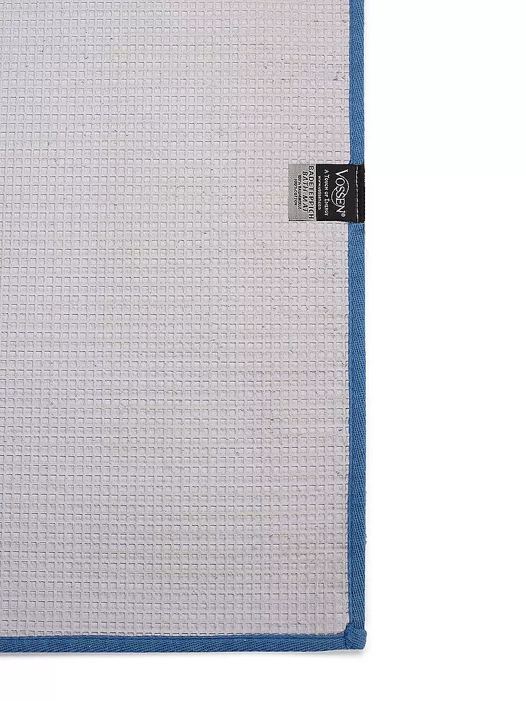 VOSSEN | Alfombra de baño EXCLUSIVE 60x100cm Deep Blue | Azul