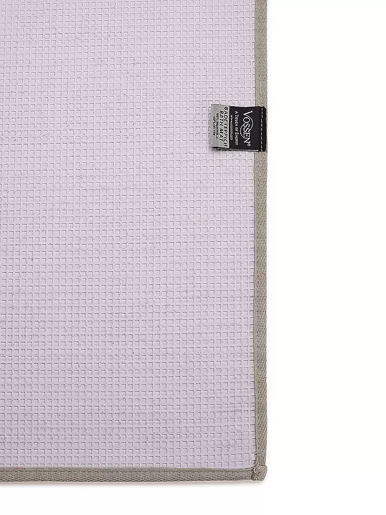 VOSSEN | Alfombra de baño EXCLUSIVE 60x100cm Pepplestone | Gris