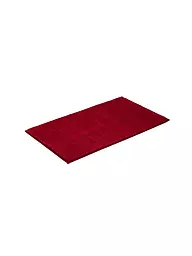 VOSSEN | Badeteppich EXCLUSIVE 60x100cm Flanell | Rojo oscuro